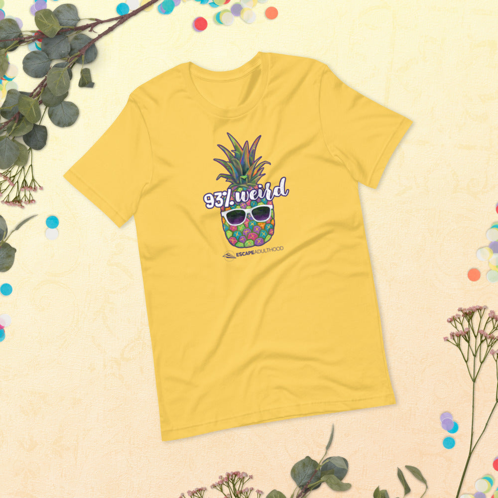 93% Weird (Pineapple) T-Shirt