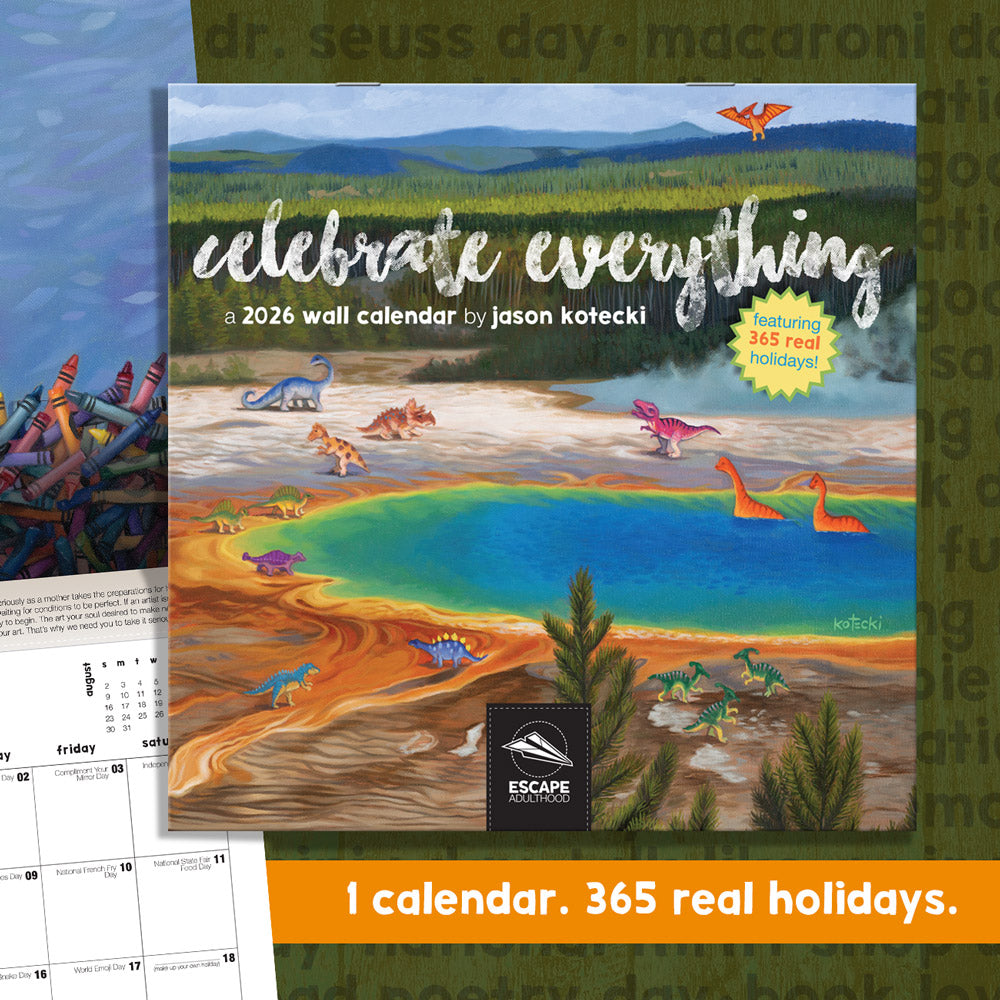 Celebrate Everything 2026 Wall Calendar