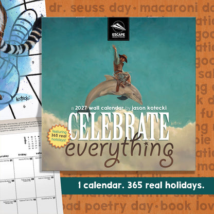 Celebrate Everything 2027 Wall Calendar