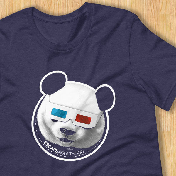 3D Panda T-Shirt