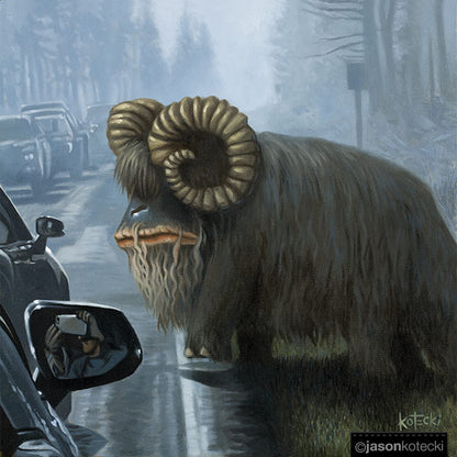 Bantha Crossing Gallery Canvas Print