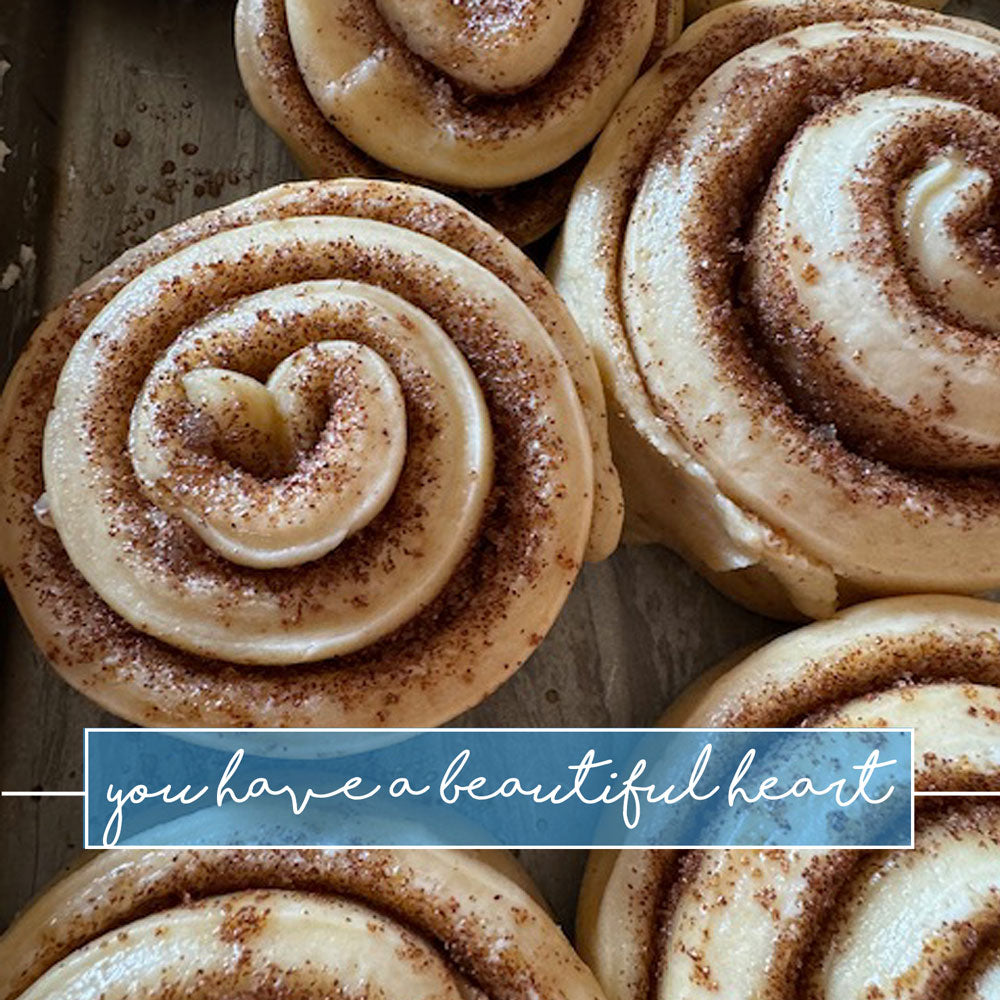 Cinnamon Heart Framed Print