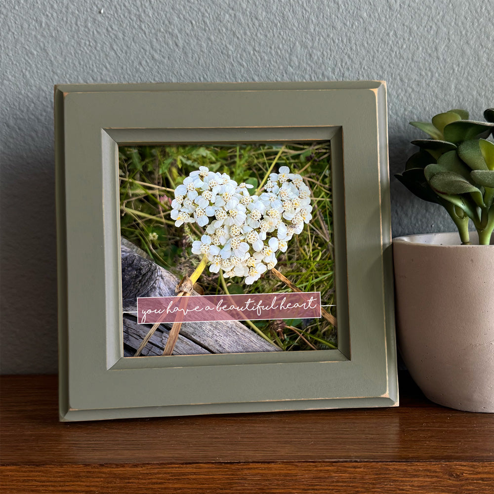 Cluster Heart Framed Print