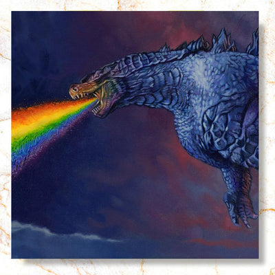 Don't Fight Fire With Fire Mini Print - Timed Release ⏳