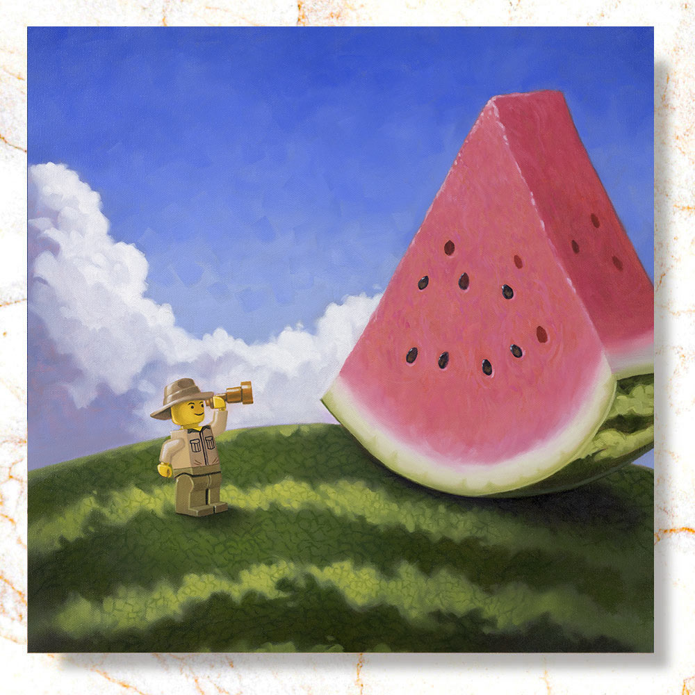 How Many Watermelons? Mini Print - Timed Release ⏳