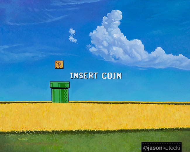Insert Coin Print