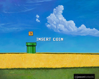 Insert Coin Print
