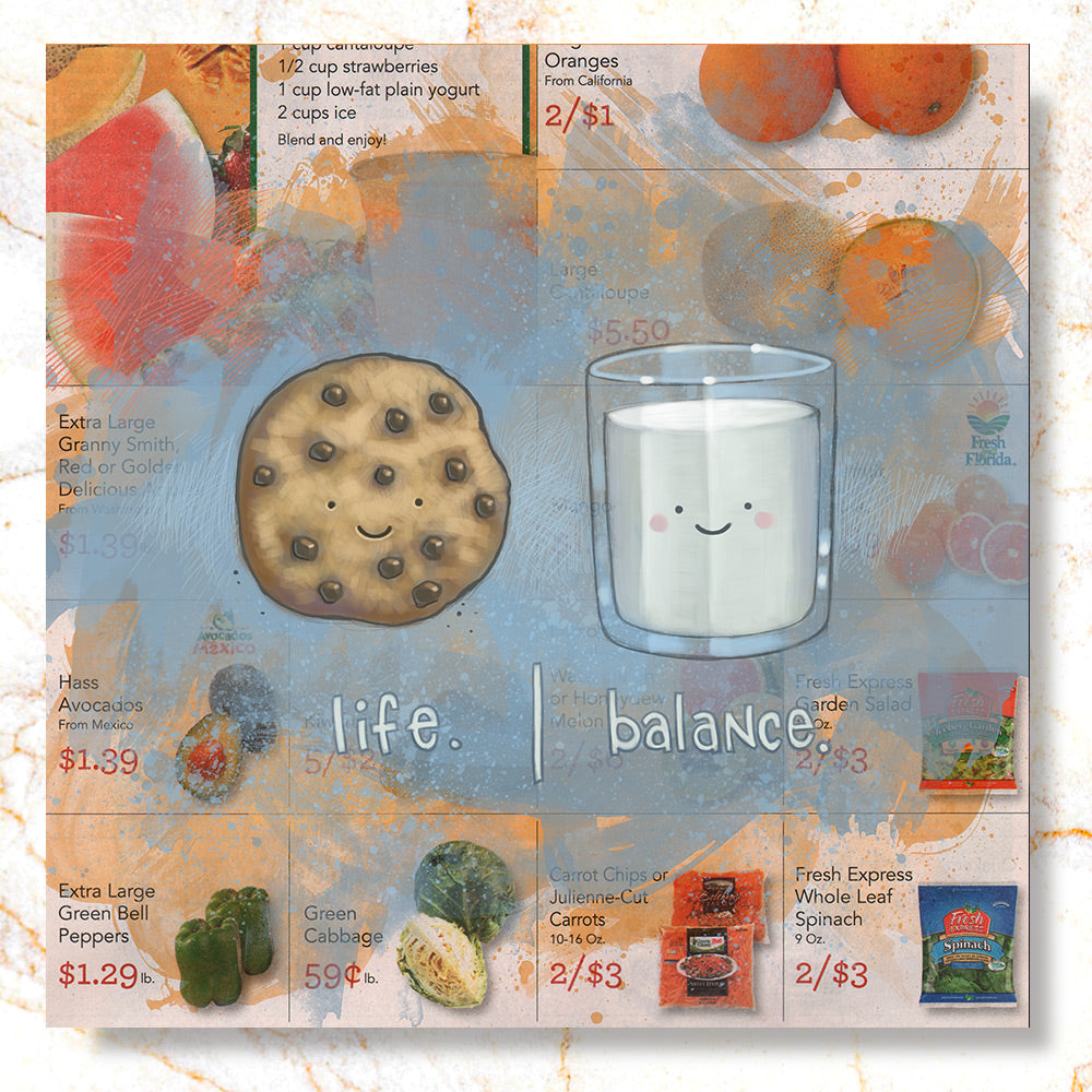 Life Balance Mini Print - Timed Release ⏳