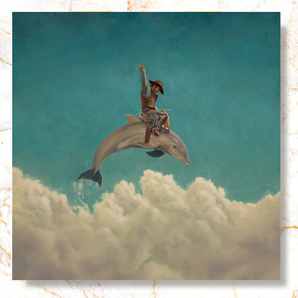 Rodeo Dolphin Mini Print - Timed Release ⏳