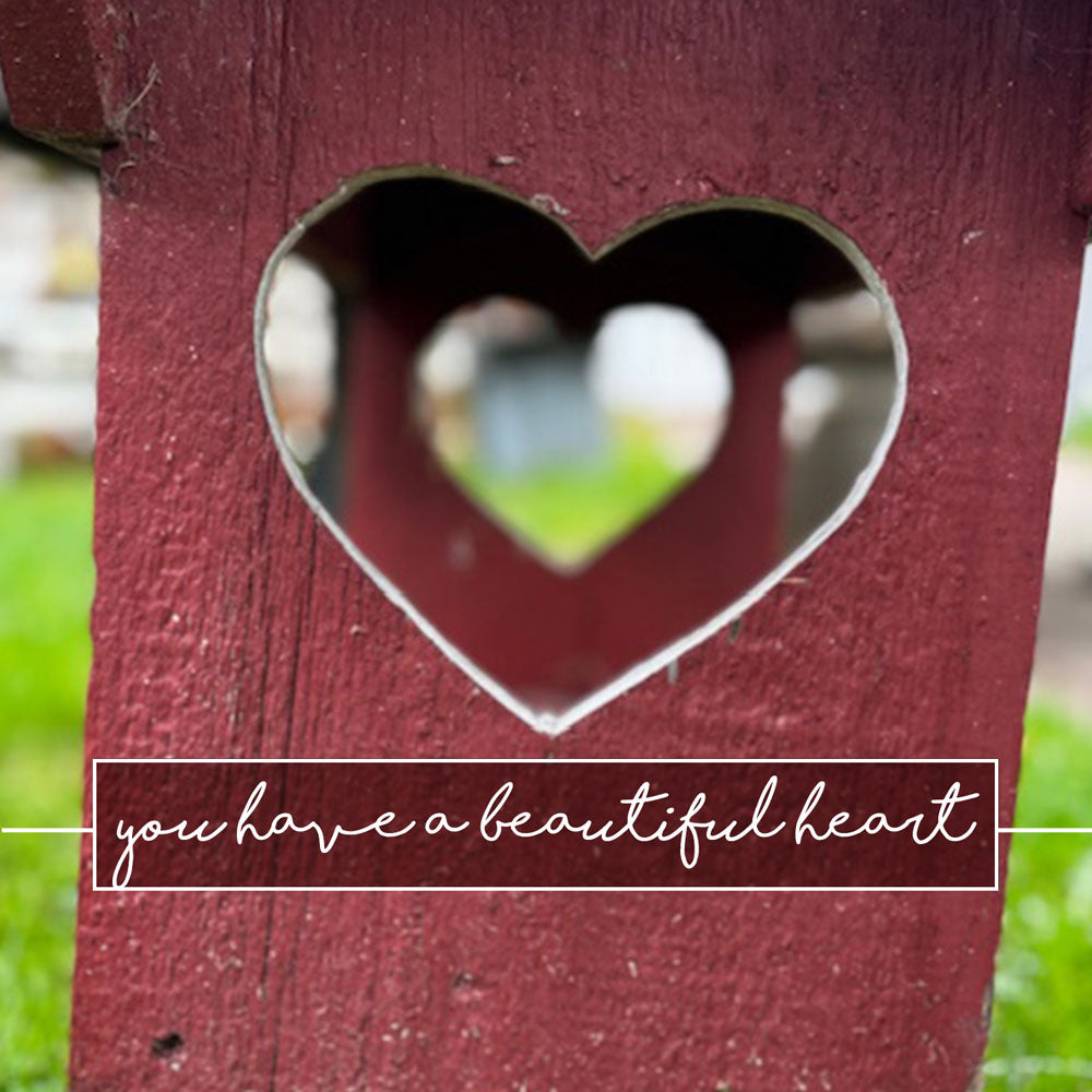 Rustic Heart Framed Print