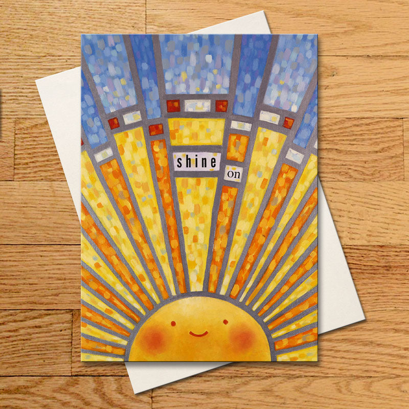 Shine On Greeting Card