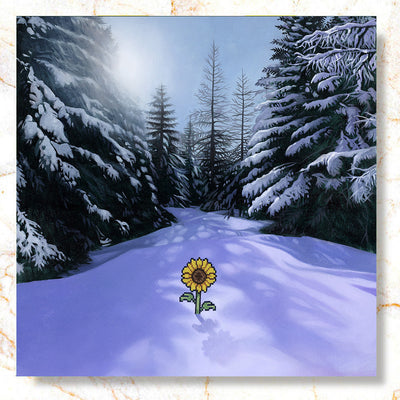 We Can't Let Winter Win Mini Print