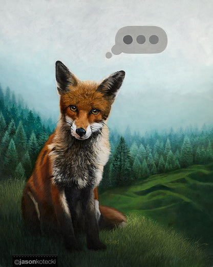 What Does the Fox Say? Print