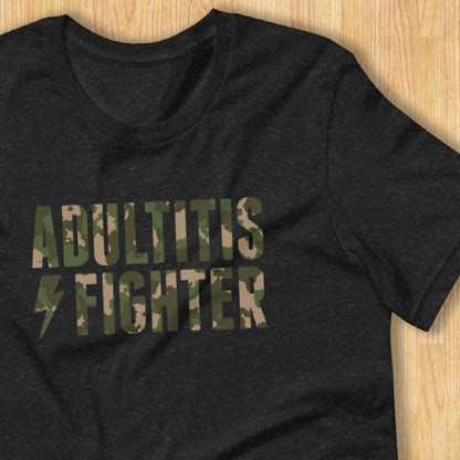 Adultitis Fighter Camo T-Shirt