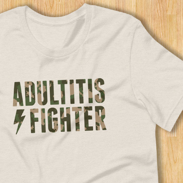 Adultitis Fighter Camo T-Shirt