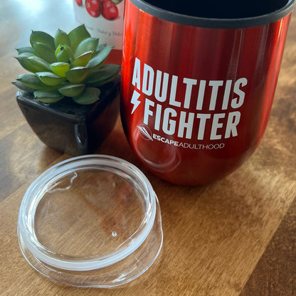 Adultitis Fighter Tumbler