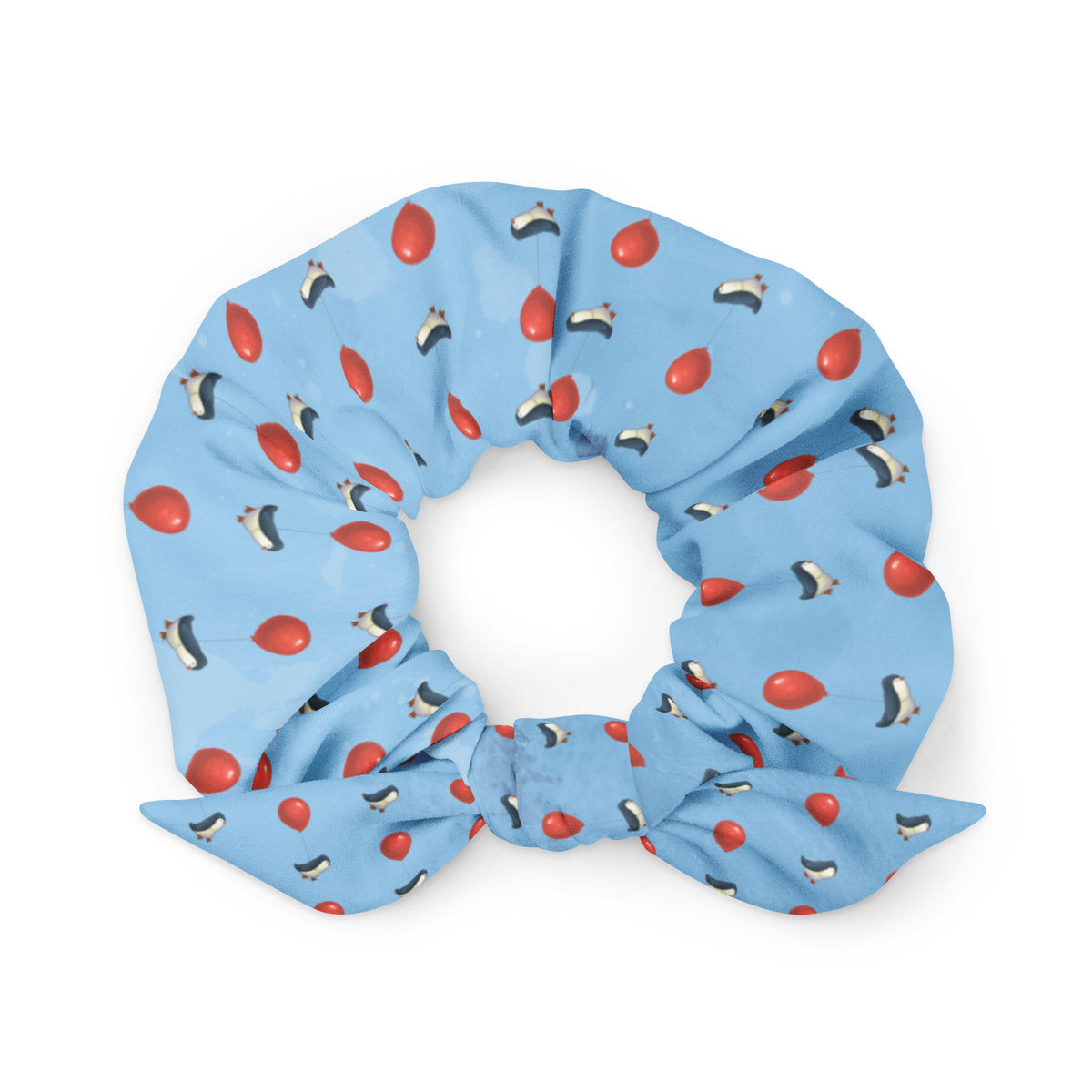 Marty the Penguin Scrunchie