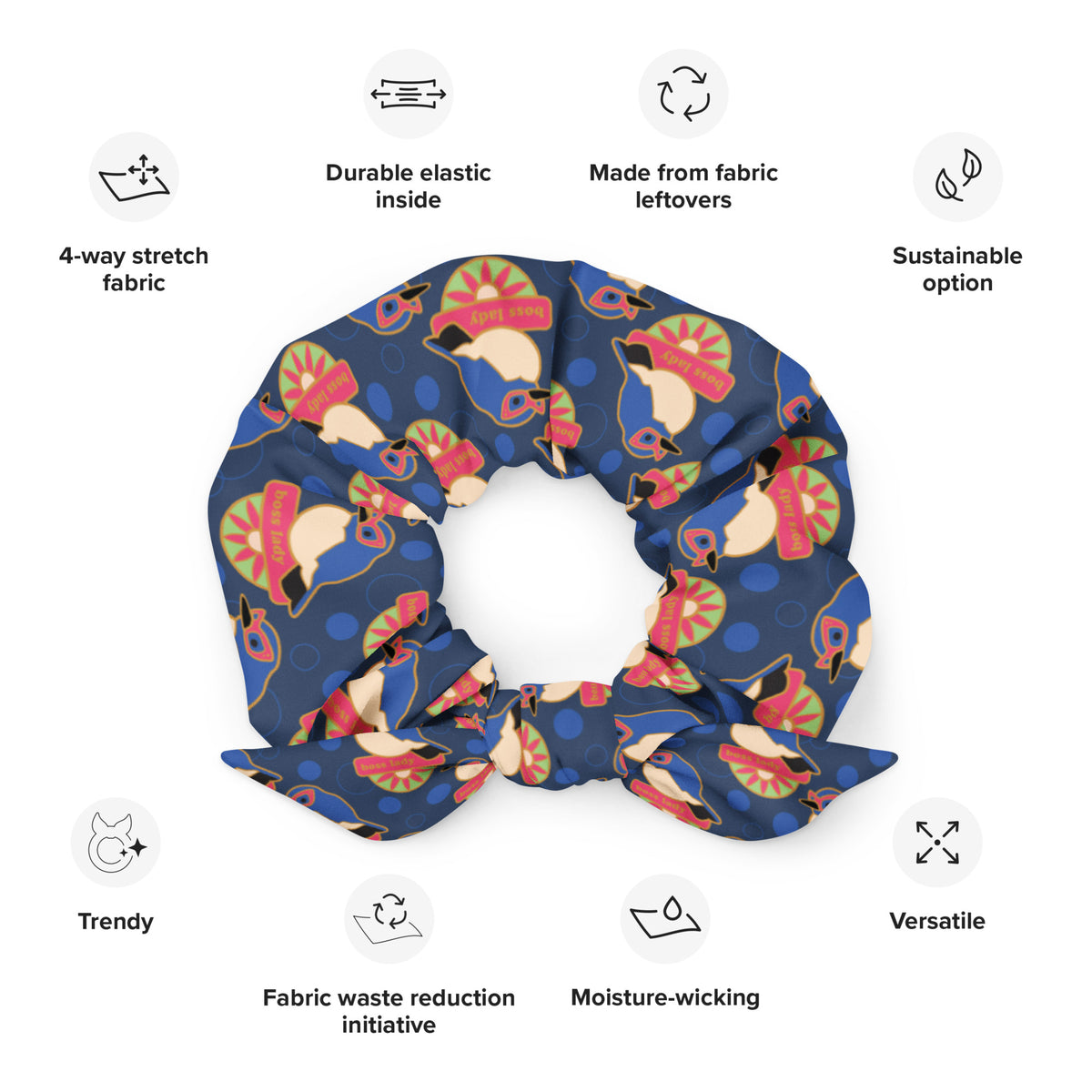 Boss Lady Scrunchie