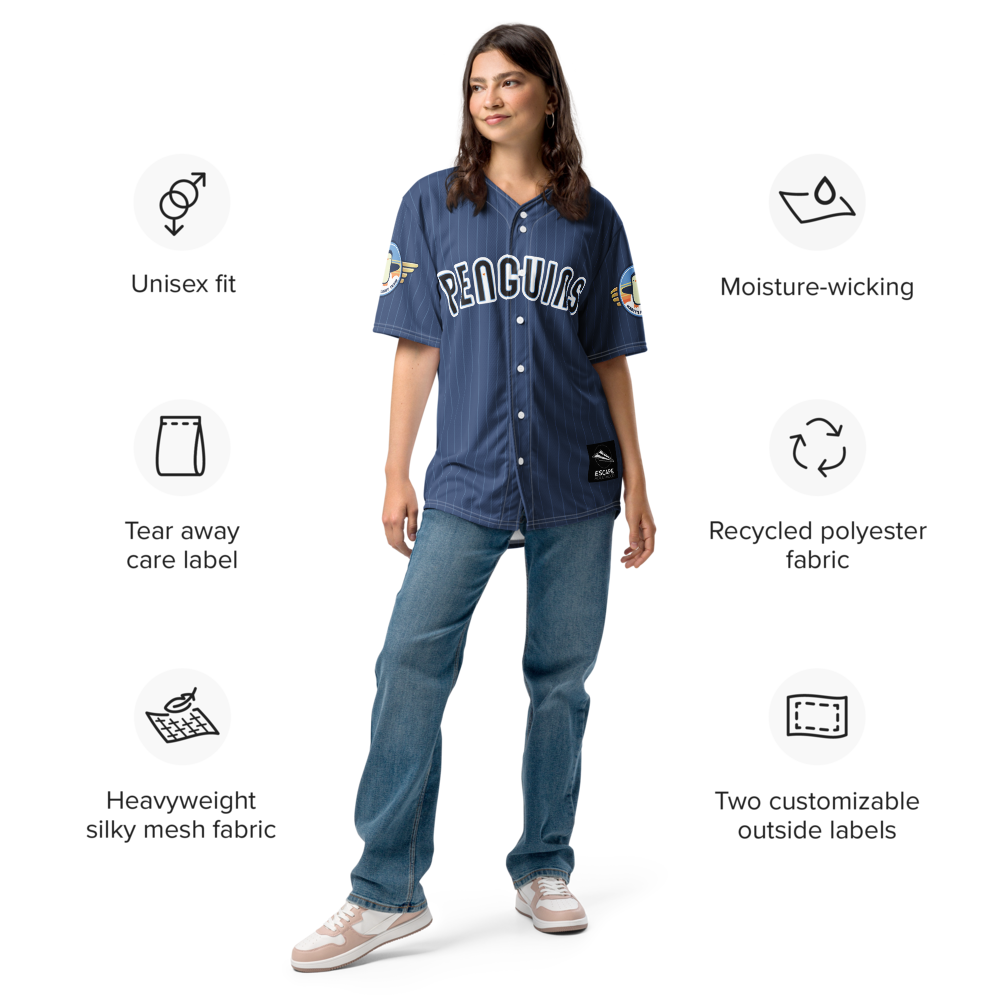 Penguins Baseball Jersey