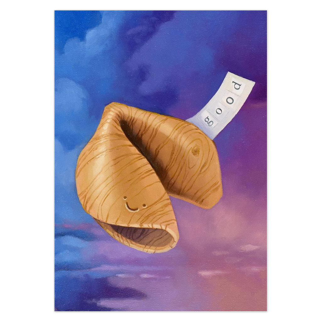 Good Fortune Greeting Card