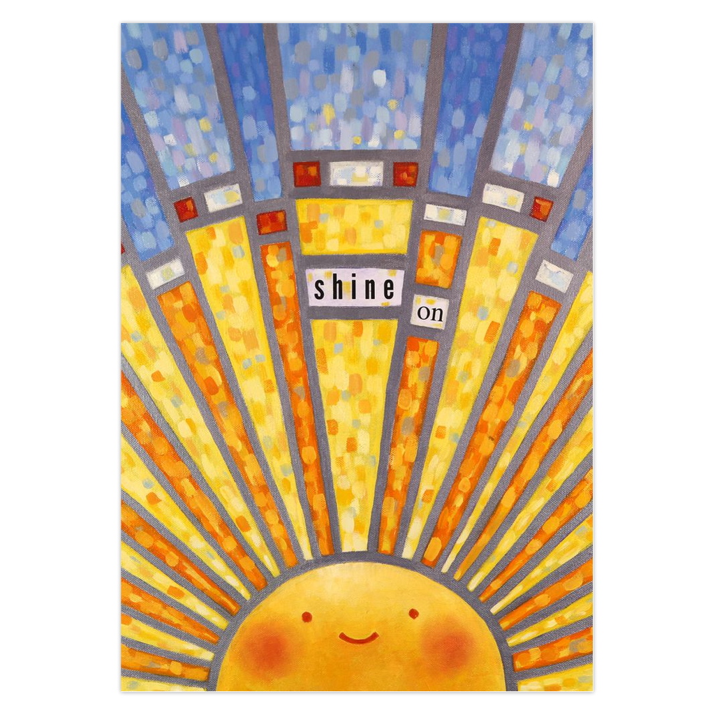 Shine On Greeting Card