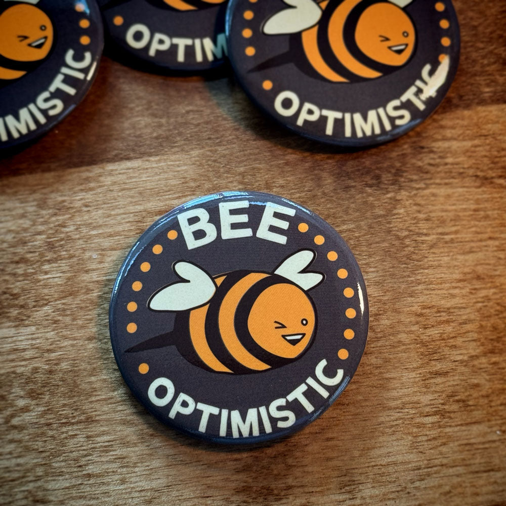 Bee Optimistic Button