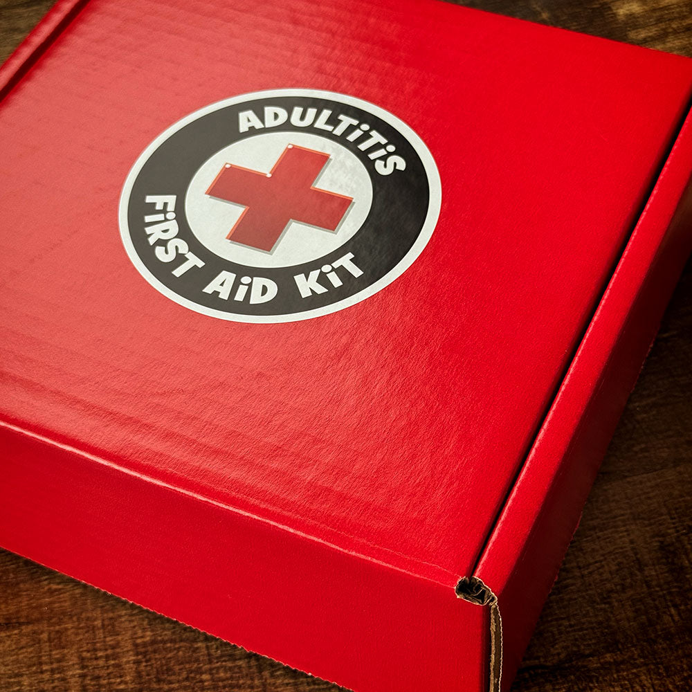 Adultitis First Aid Kit – Escape Adulthood Lemonade Stand