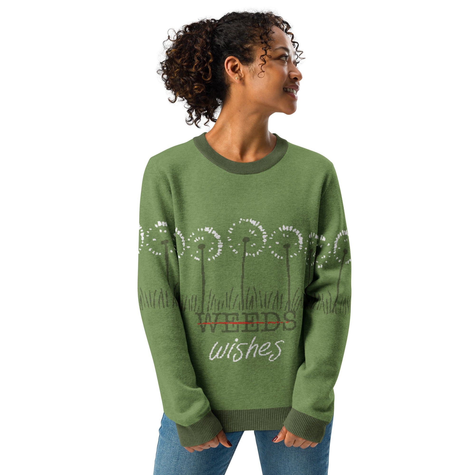 Weeds or Wishes Knitted Sweater