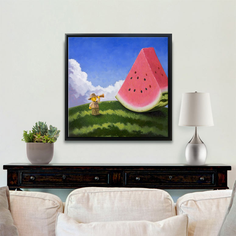 How Many Watermelons? Original Art