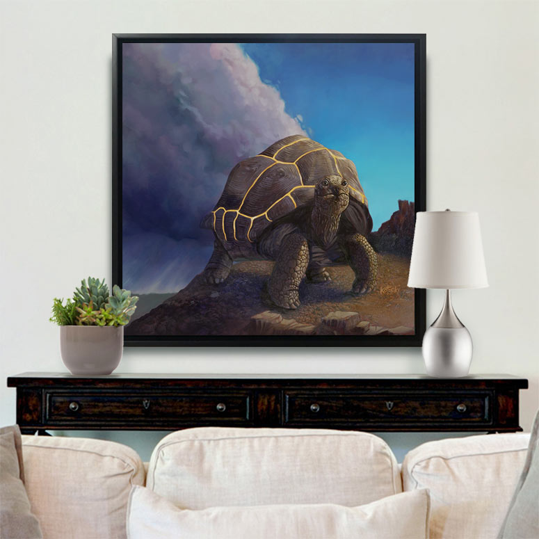 Kintsugi Tortoise Original Art