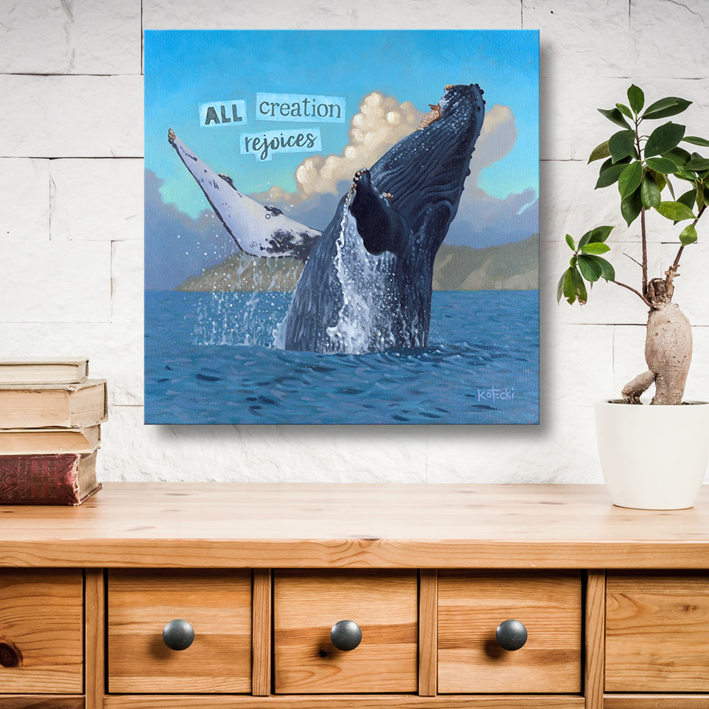 All Creation Rejoices Print