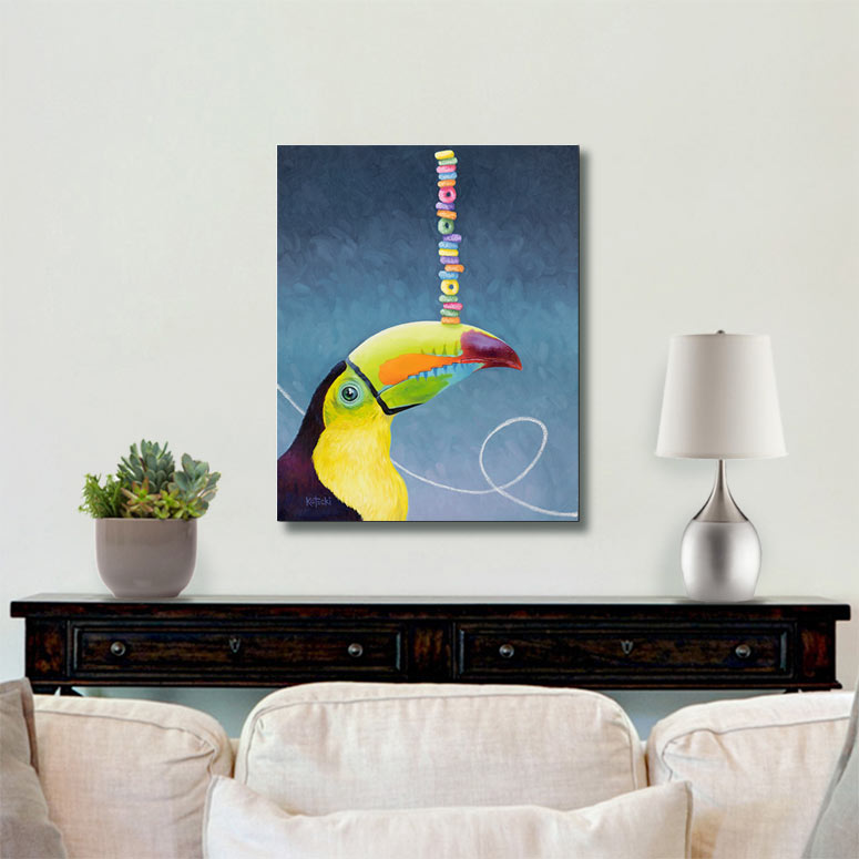 Balancing Act Original Art