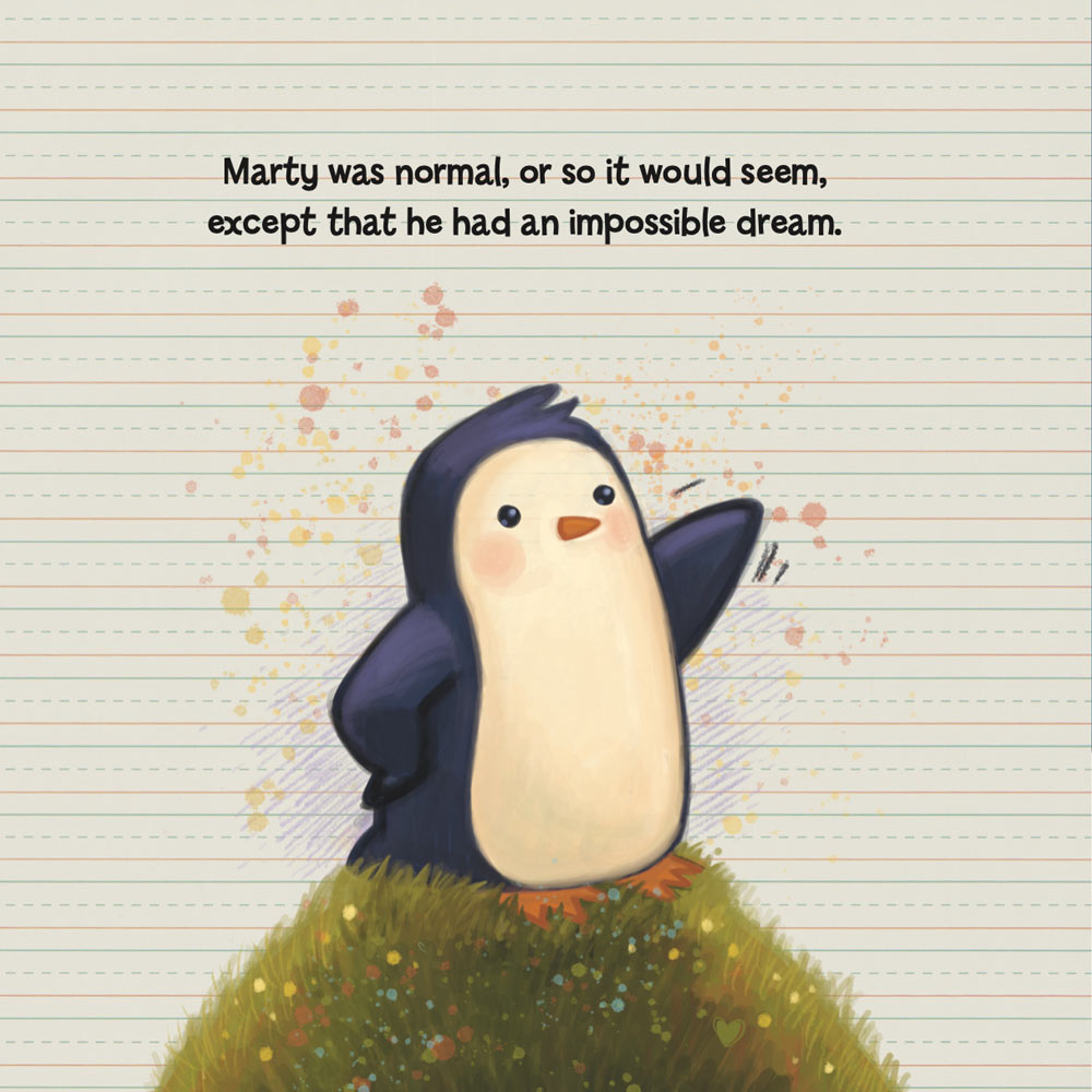 The Penguin Who Flew