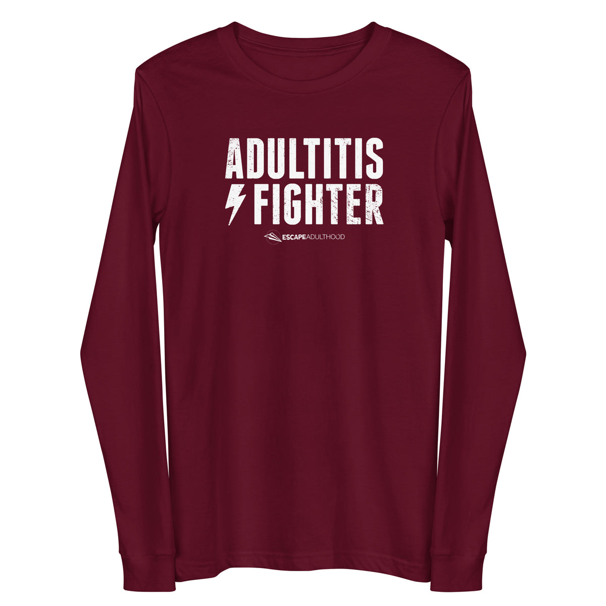 Adultitis Fighter Long Sleeve Tee