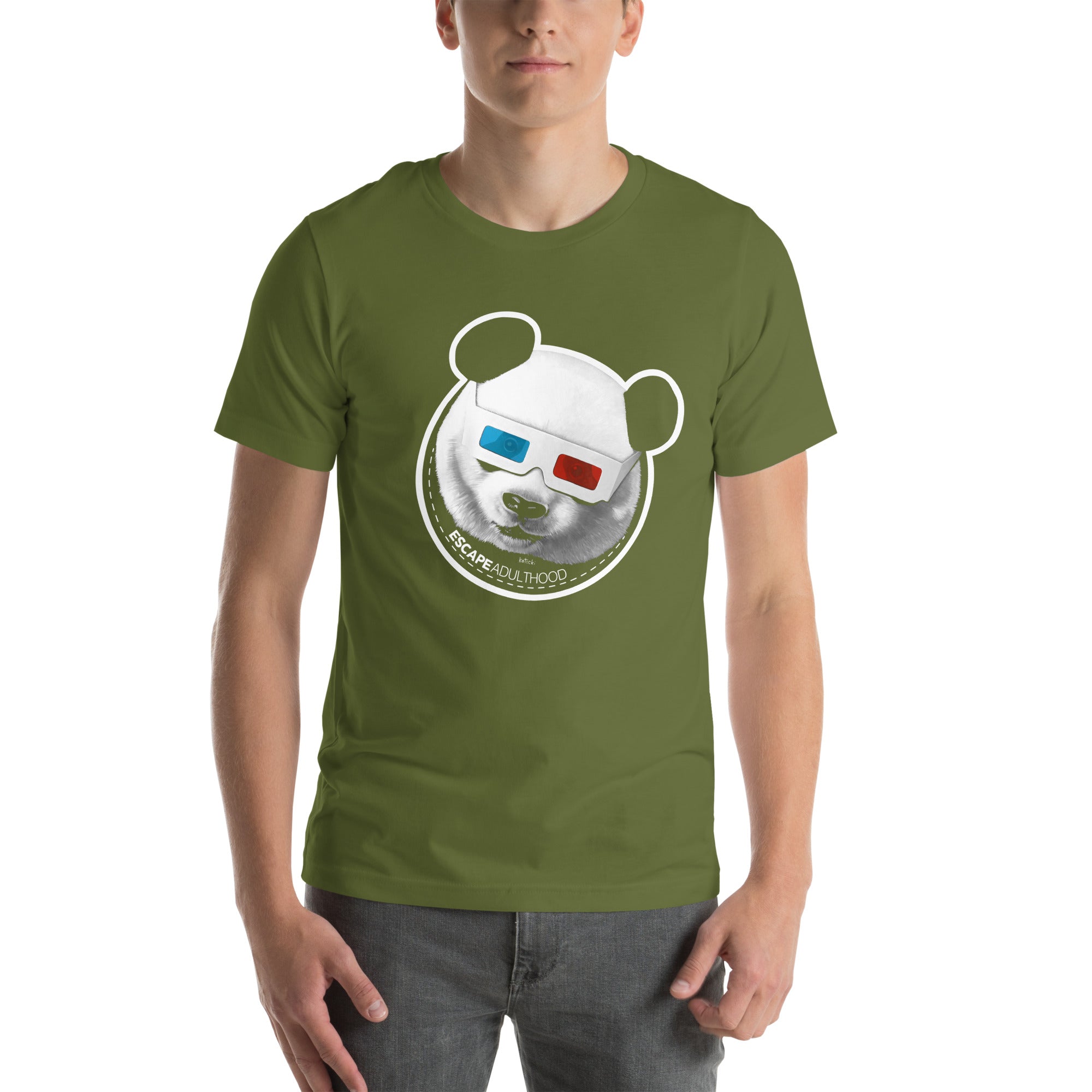 3D Panda T-Shirt