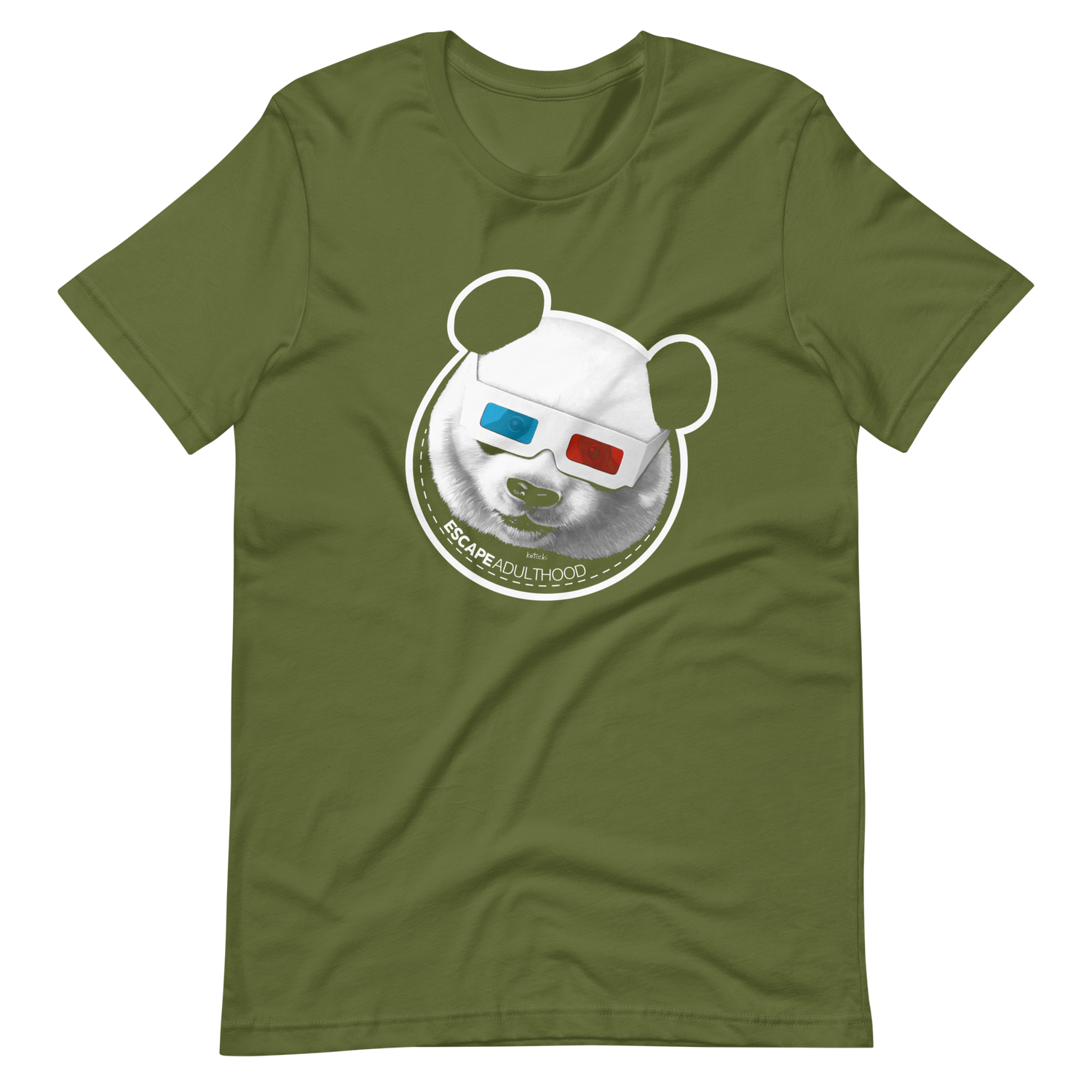 3D Panda T-Shirt