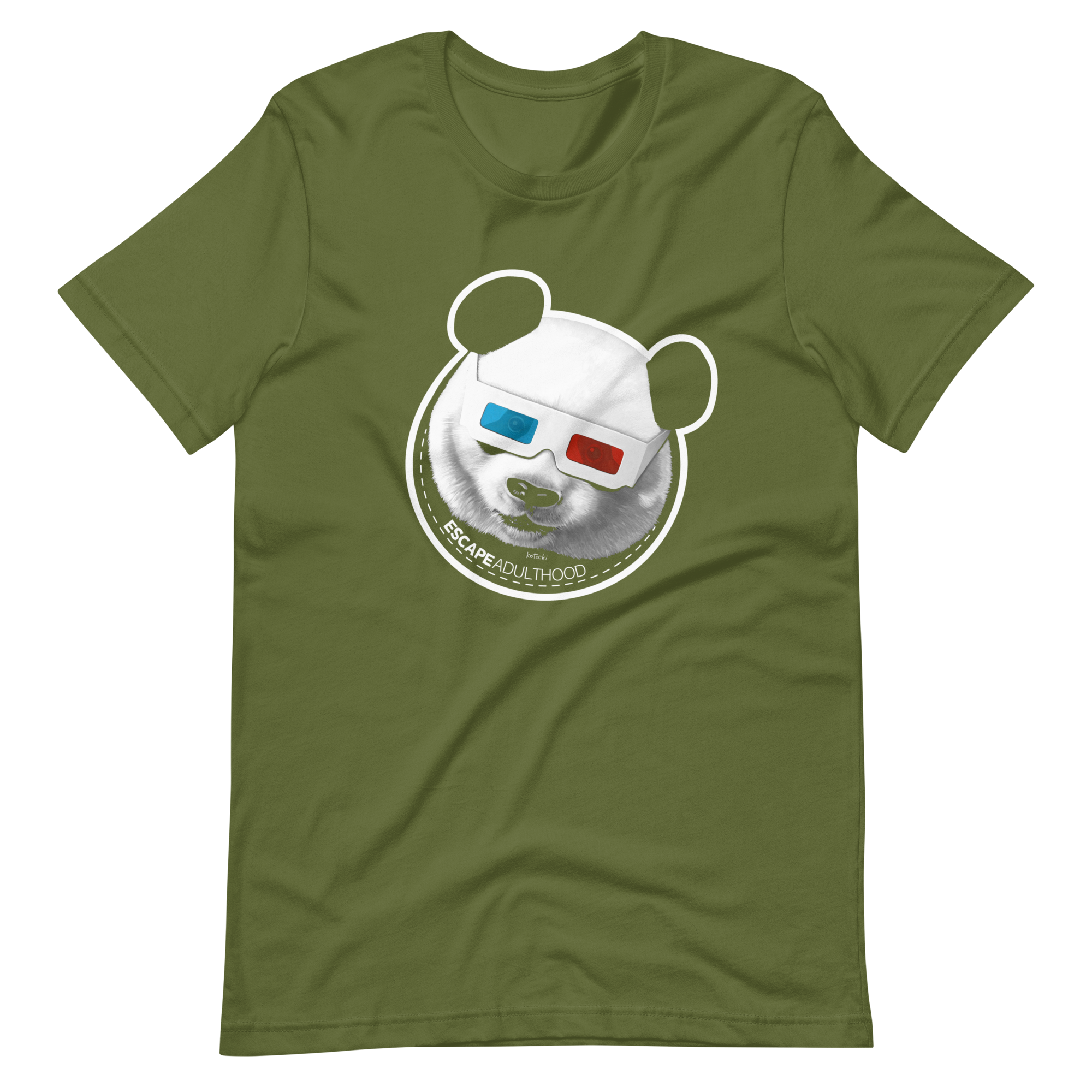 3D Panda T-Shirt