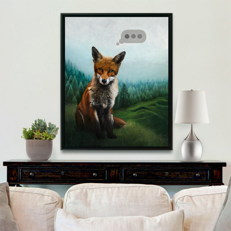 What Does The Fox Say? Original Art