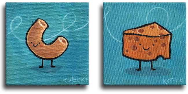 Mac &amp; Cheese Original Art