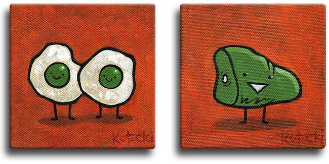 Green Eggs &amp; Ham Original Art