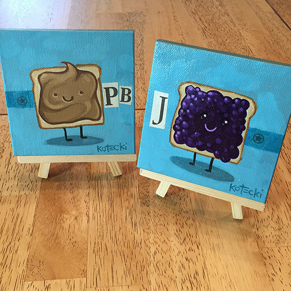 Peanut Butter &amp; Jelly Original Art
