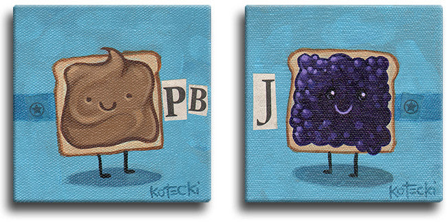 Peanut Butter &amp; Jelly Original Art