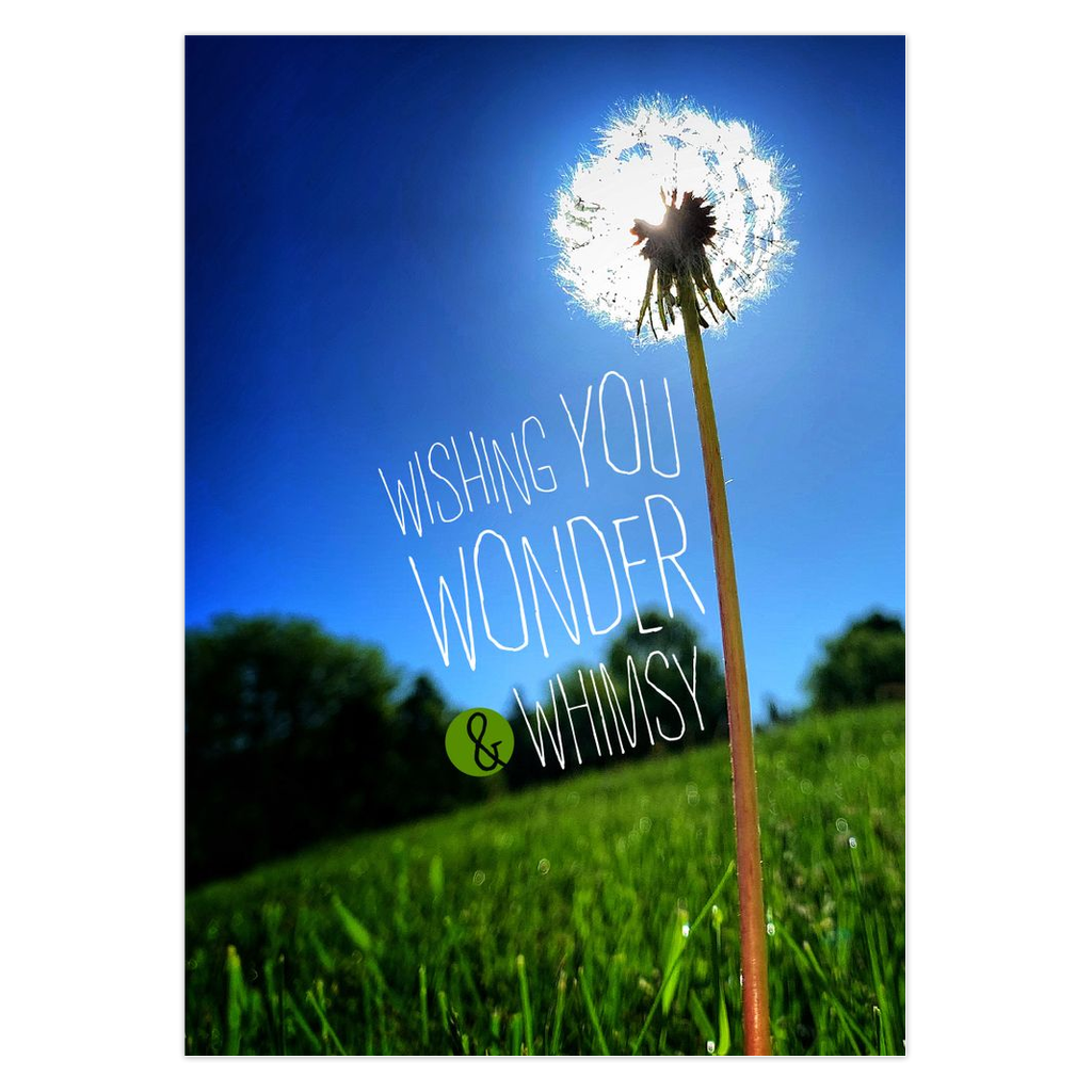 Wishing You Wonder &amp; Whimsy Greeting Card