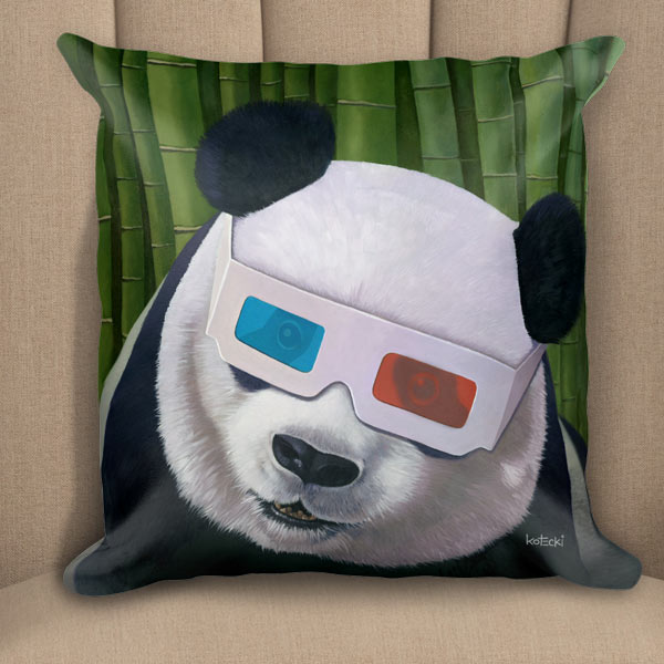 3D Panda Pillow