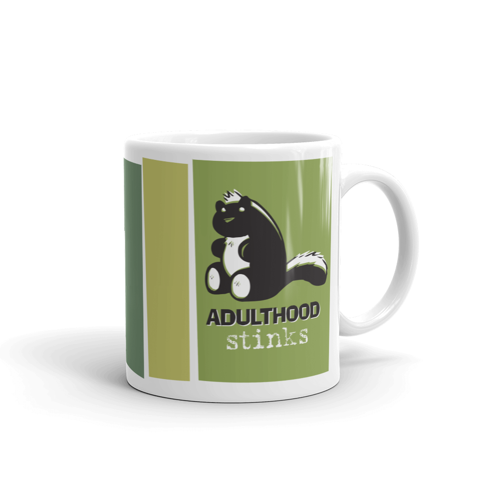 Adulthood Stinks Mug