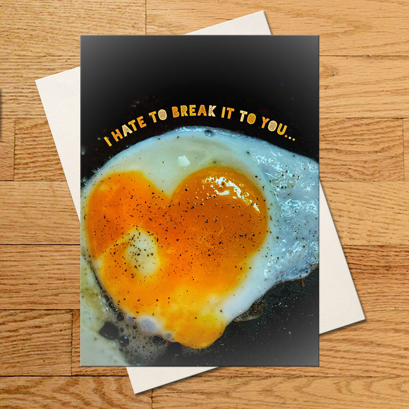 Eggcellent Greeting Card