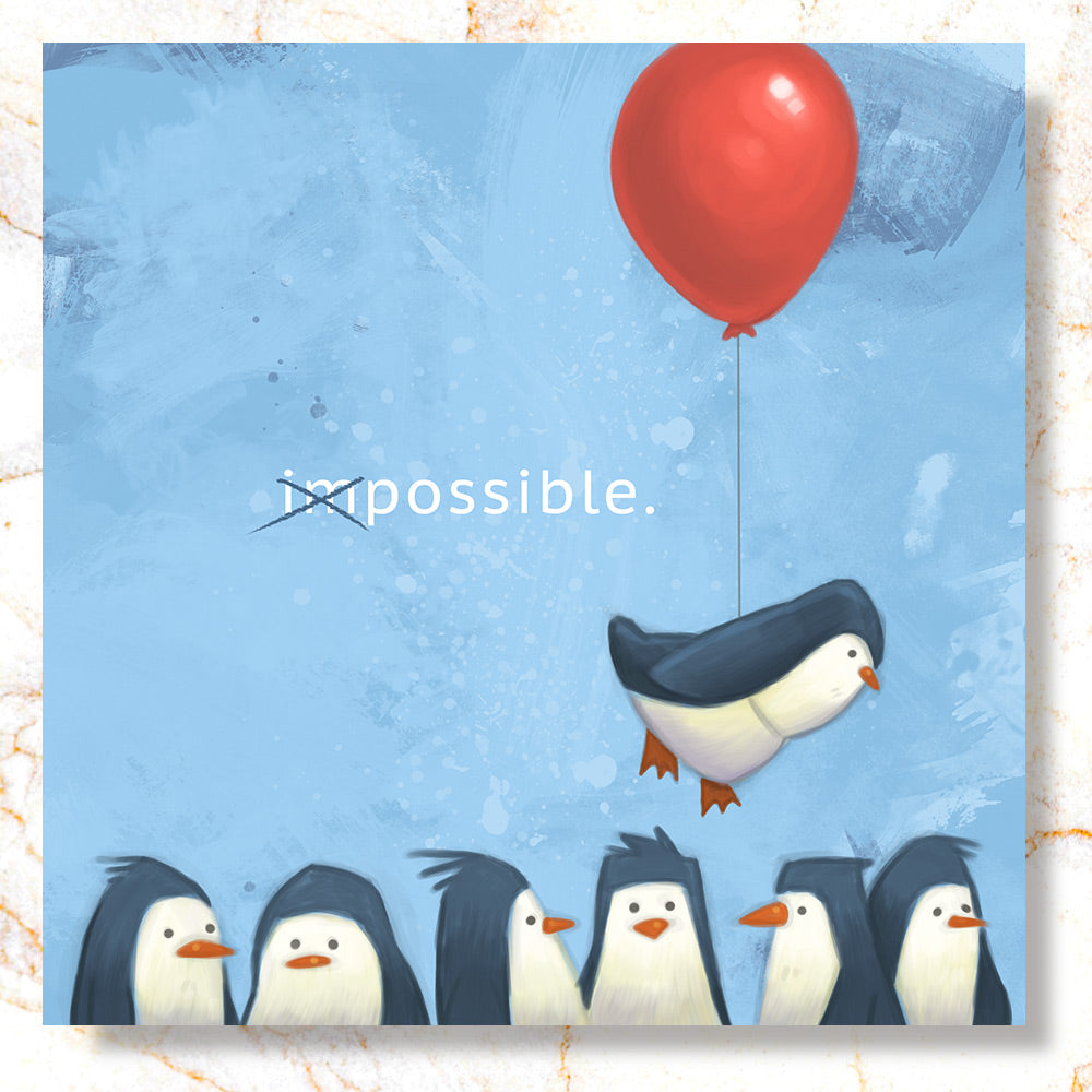 Penguin Possible Mini Print