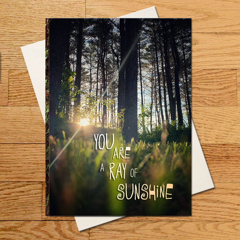 Ray of Sunshine Greeting Card