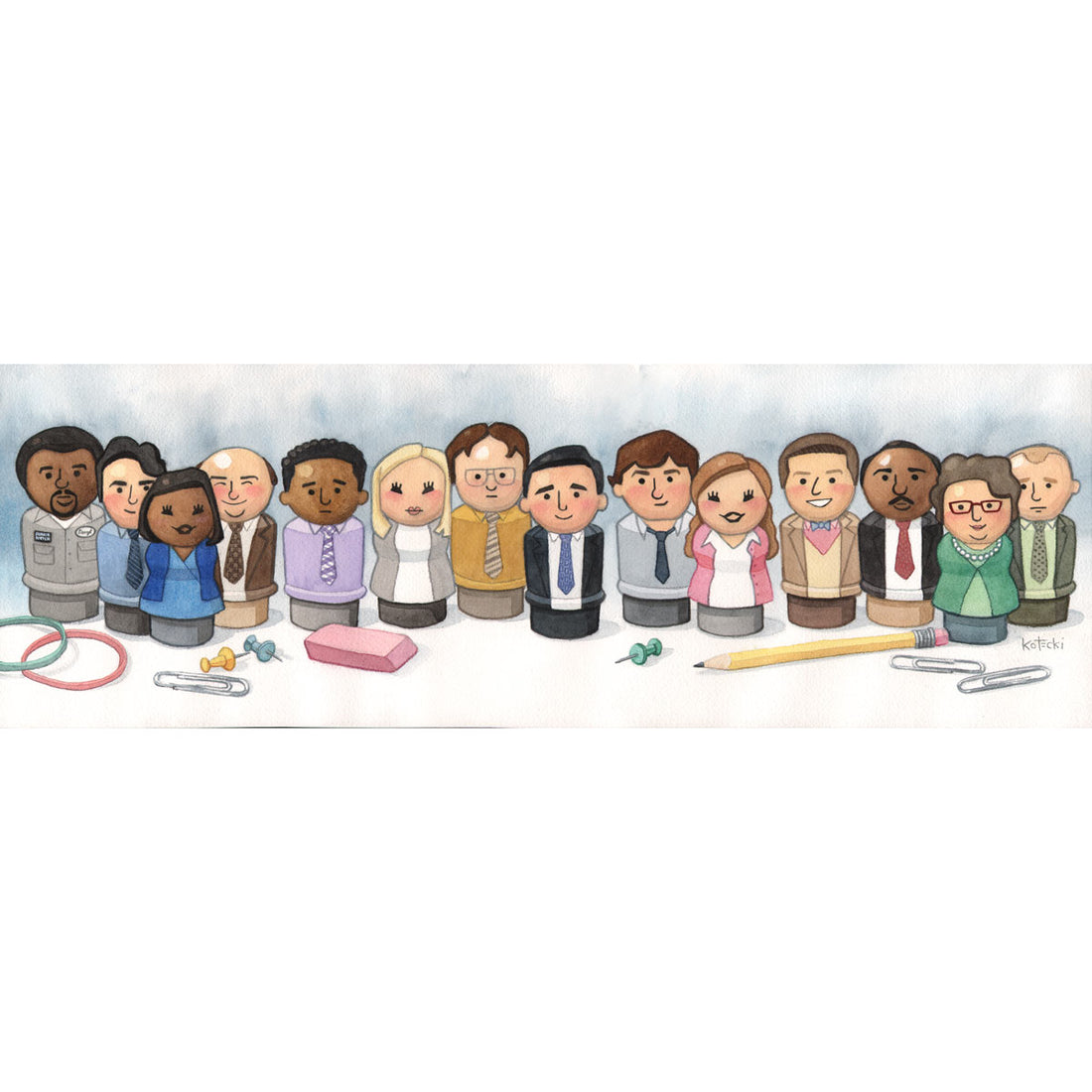 The Workplace Limited Edition Framed Print