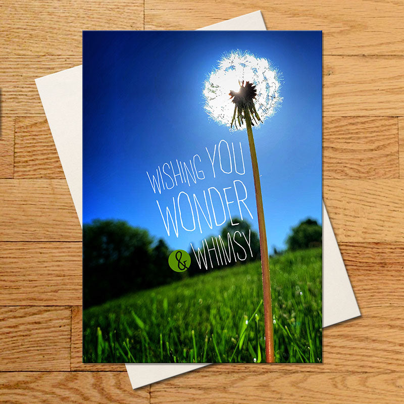 Wishing You Wonder &amp; Whimsy Greeting Card